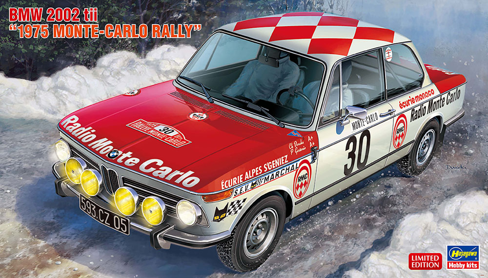 Hasegawa 1/24 Bmw 2002 Tii '1975 Monte-Carlo Rally' | 4967834205161