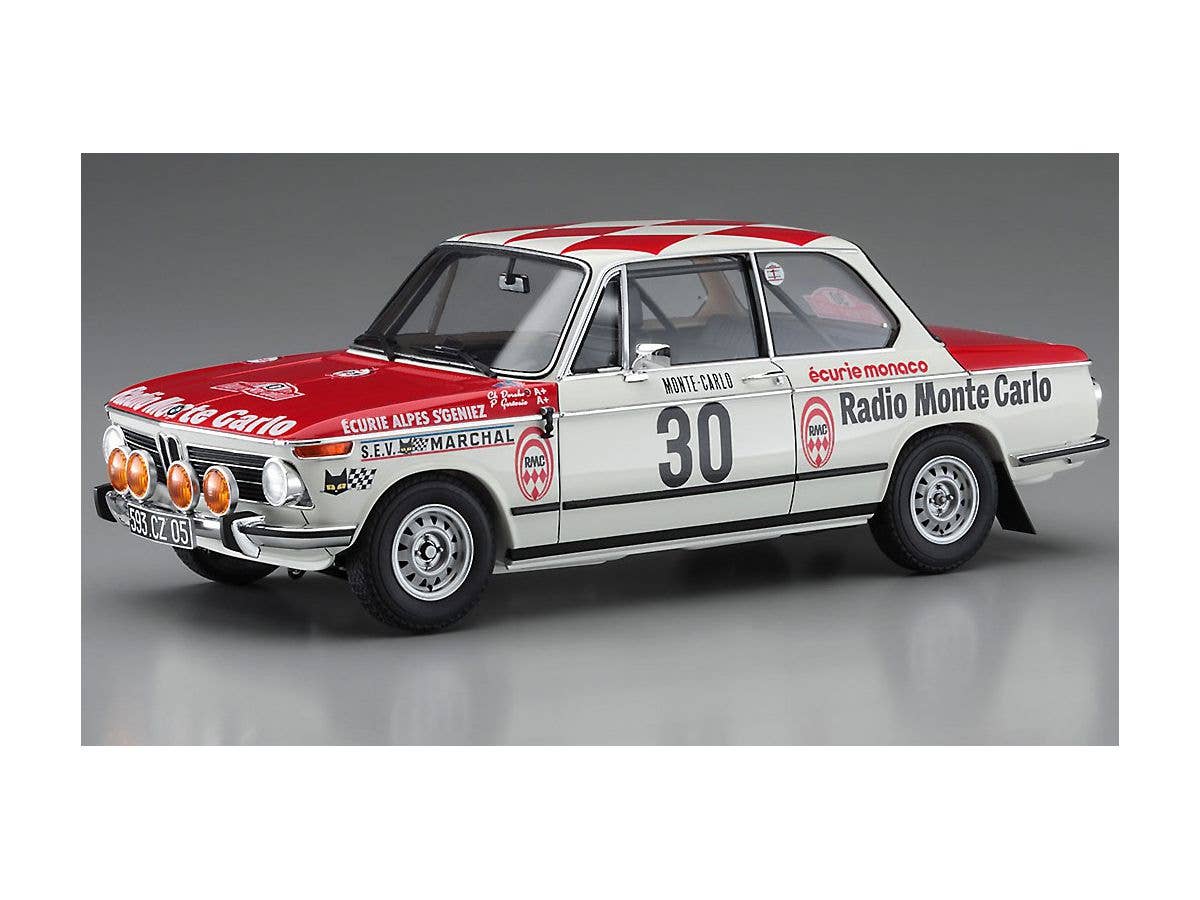 Hasegawa 1/24 Bmw 2002 Tii '1975 Monte-Carlo Rally' | 4967834205161