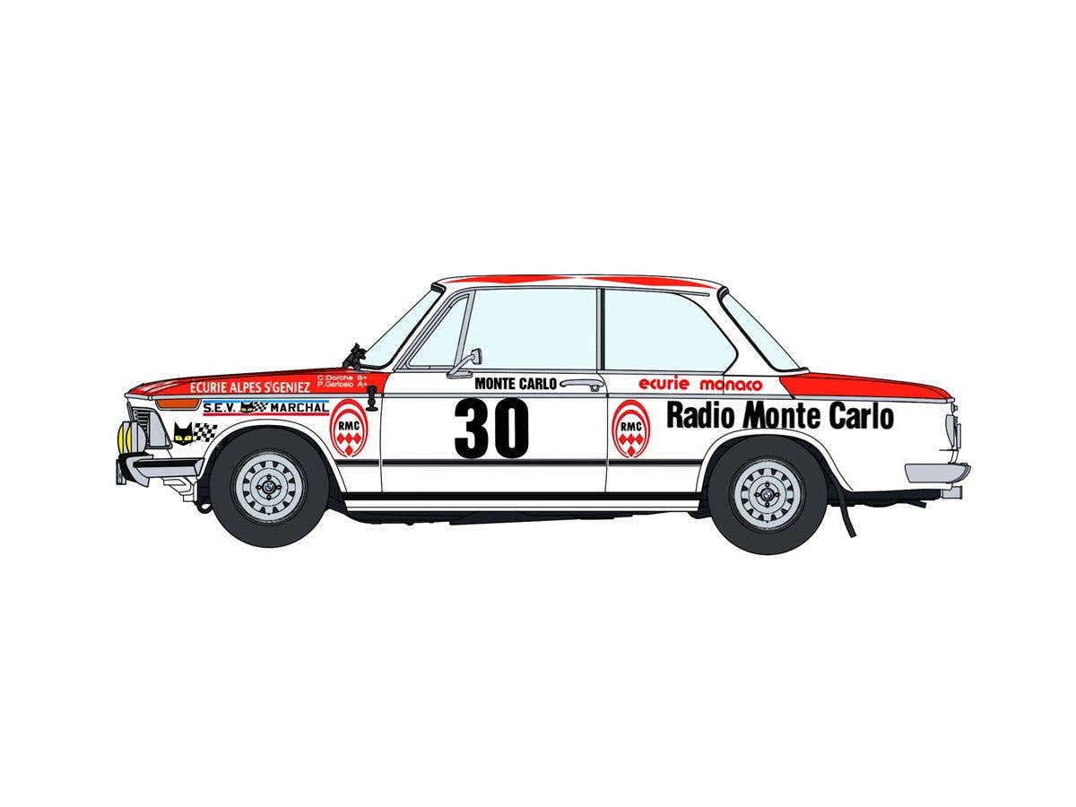 Hasegawa 1/24 Bmw 2002 Tii '1975 Monte-Carlo Rally' | 4967834205161