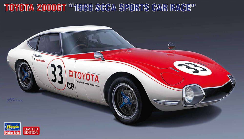 Hasegawa 1/24 Toyota 2000GT 1968 SCCA Sports Car Race"" | 4967834205208