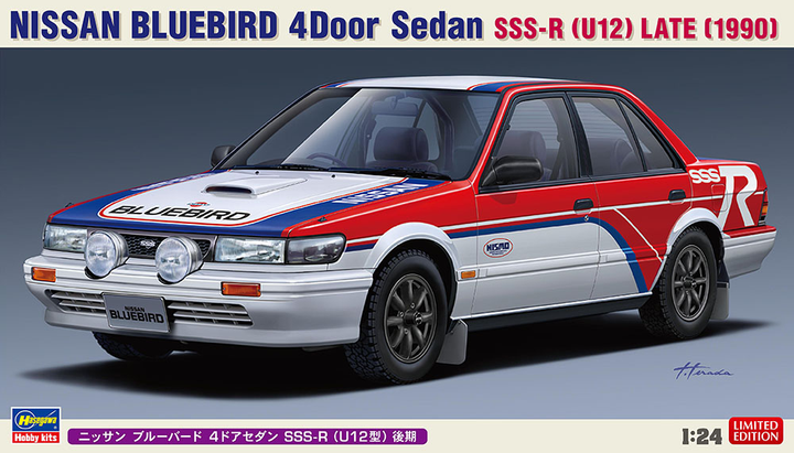 Hasegawa 1/24 Nissan Bluebird 4Door Sedan SSS-R (U12) Late (1990) | 4967834205215