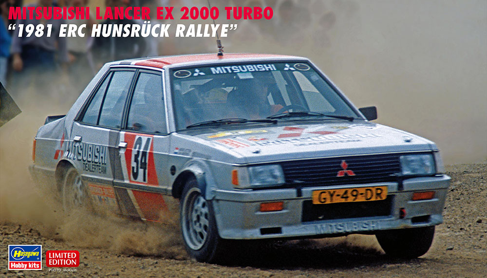 Hasegawa 1/24 Mitsubishi Lancer Ex 2000 Turbo '1981 ERC Hunsruck Rallye' | 4967834205260