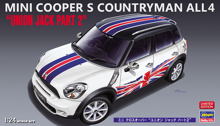 Hasegawa 1/24 Mini Cooper S Countryman ALL4 'Union Jack Part 2' | 4967834205321