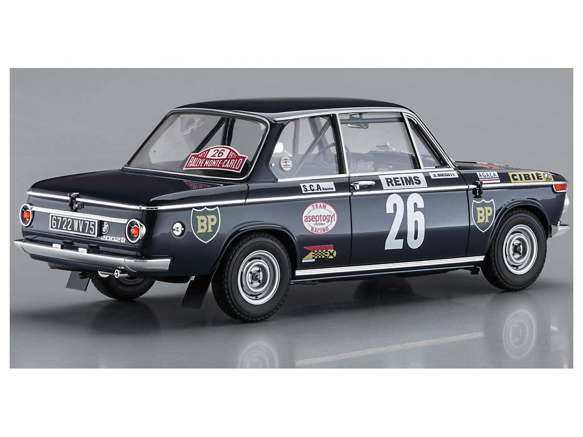 Hasegawa 1/24 BMW 2002 TI '1971 Monte-Carlo Rally' | 4967834205406