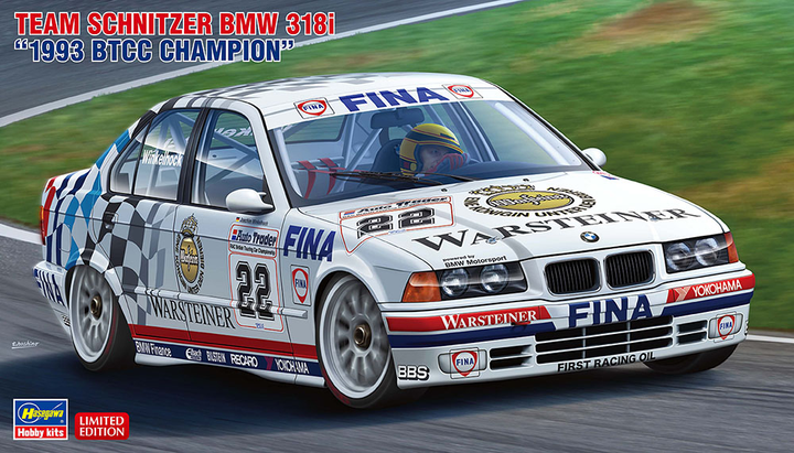 Hasegawa 1/24 Team Schnitzer BMW 318i "1993 BTCC Champion" | 4967834205512