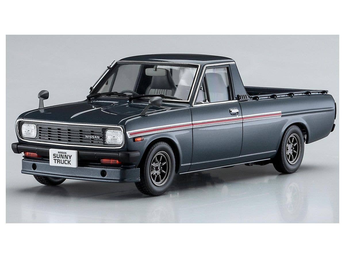 Hasegawa 1/24 Nissan Sunny Truck (GB122) "Late Version" W/Chin Spoiler | 4967834205529