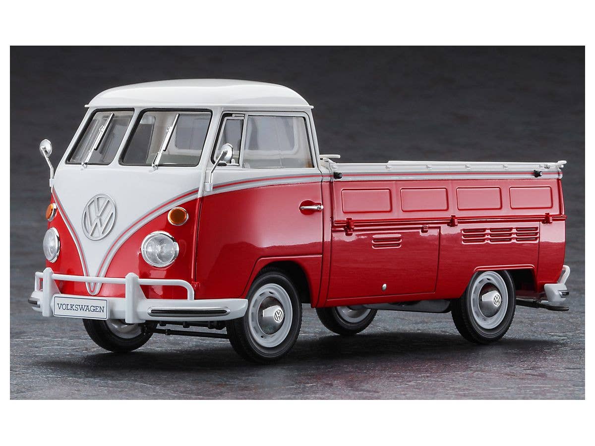 Hasegawa 1/24 Volkswagen Type 2 Pic-Up Truck "Red/White Paint " | 4967834205567