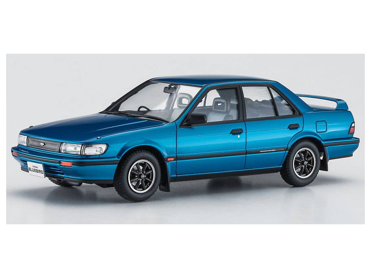 Hasegawa 1/24 Nissan Bluebird 4 Door Sedan SSS-Attesa Limited (U12) Early w/Trunk Spoiler | 4967834205628