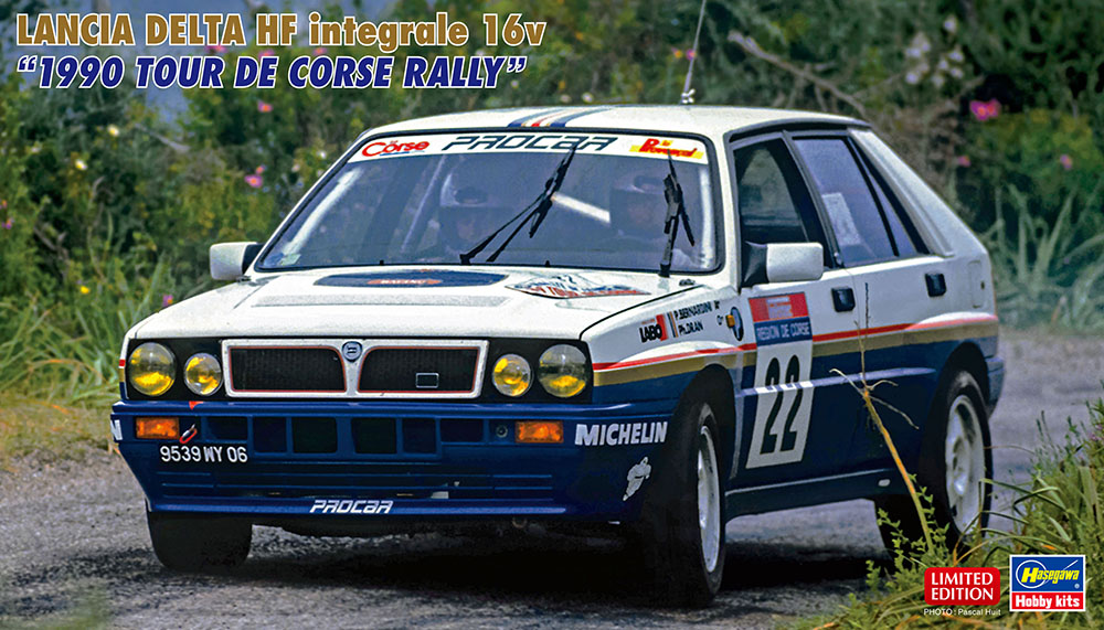 Hasegawa 1/24 Lancia Delta HF Integrale 16V "1990 Tour De Corse Rally" | 4967834205734