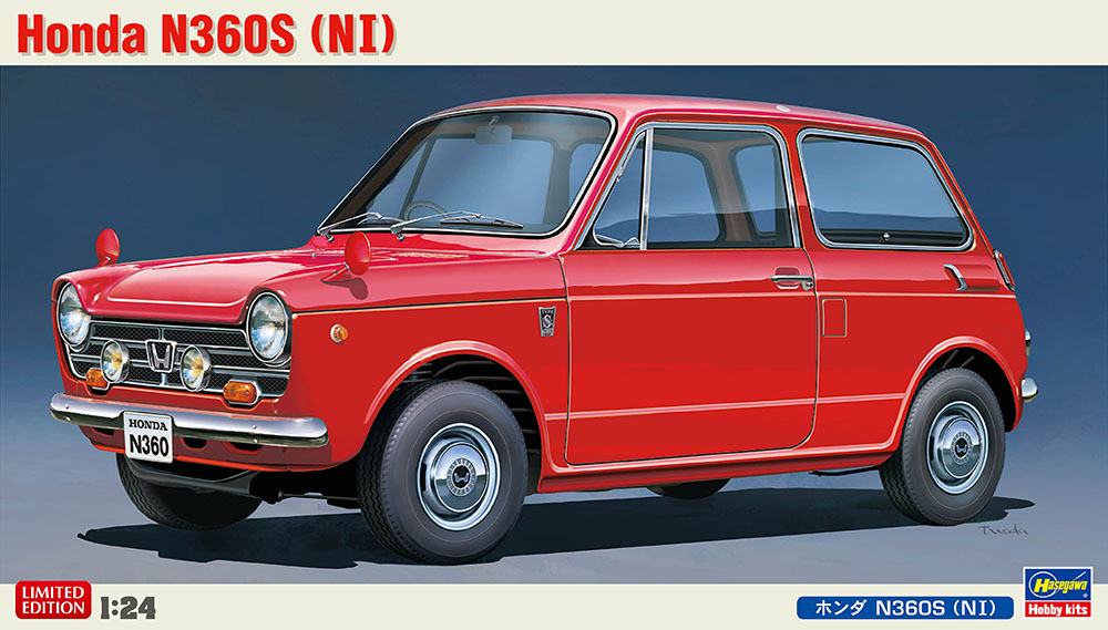 Hasegawa 1/24 Honda N360S (NI) Car | 4967834205956
