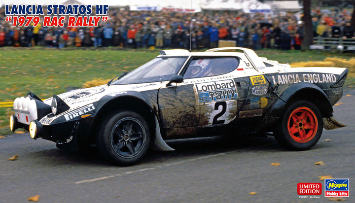 Hasegawa 1/24 Lancia Stratos HF "1979 RAC Rally" Car | 4967834205987