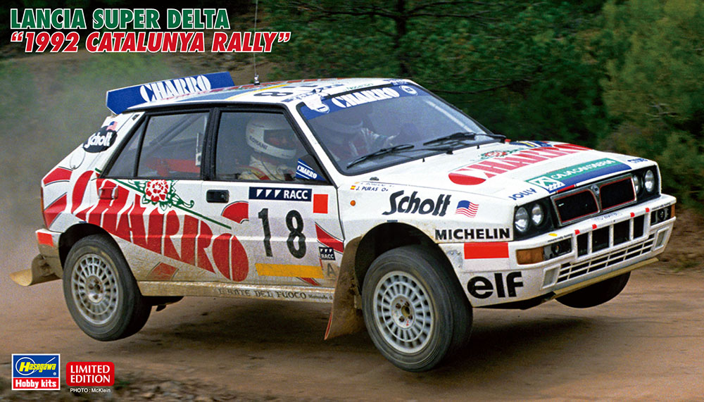 Hasegawa 1/24 Lancia Super Delta 1992 Catalunya Rally Car | 4967834206014