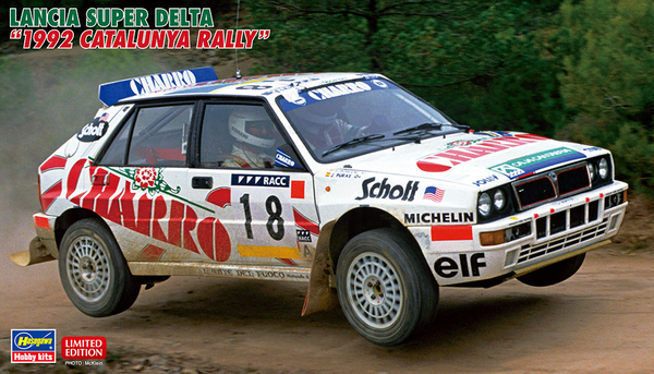 Hasegawa 1/24 Lancia Super Delta 1992 Catalunya Rally Car