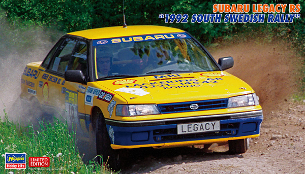 Hasegawa 1/24 Subaru Legacy RS 1992 South Swedish Rally Car