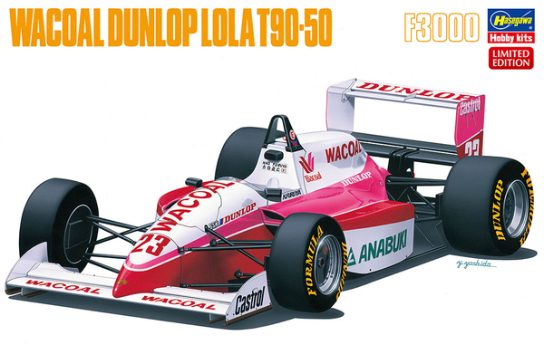 Hasegawa 1/24 Wacoal Dunlop Lola T90-50 1991 F3000 Car