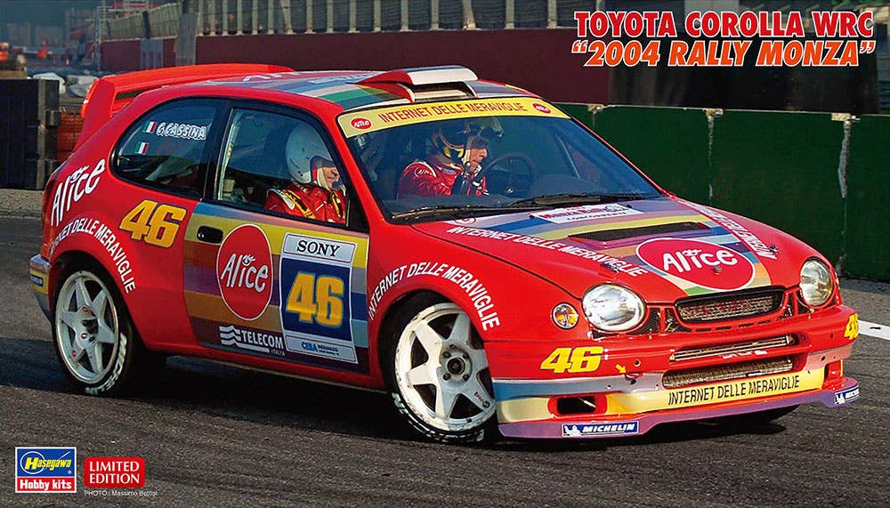 Hasegawa 1/24 Toyota Corolla WRC “2004 Rally Monza” | 4967834206199