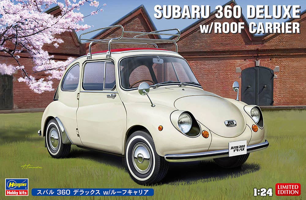 Hasegawa 1/24 SUBARU 360 DELUXE w/ROOF CARRIER | 4967834206229