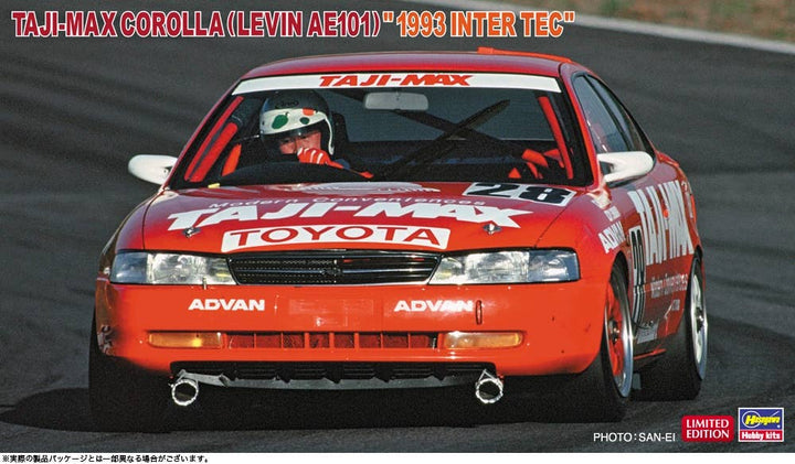 Hasegawa 1/24 TAJI-MAX COROLLA (LEVIN AE101) 1993 INTER TEC | 4967834206304