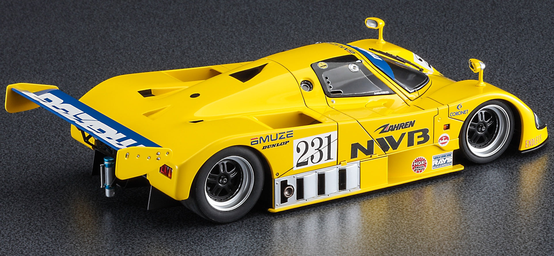 Hasegawa 1/24 NWB MAZDA 767B 1991 JSPC TEST CAR(4967834206328)