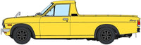 Hasegawa 1/24 Datsun Sunny Truck (GB120) "Early Version" w/Over Fender | 4967834206410