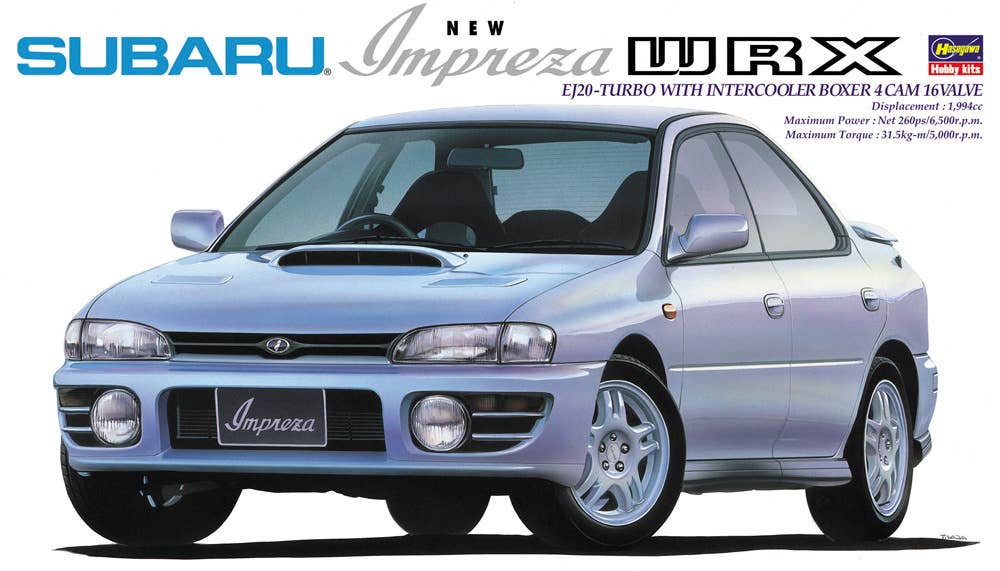 Hasegawa 1/24  SUBARU NEW Impreza WRX (1994) | 4967834206755