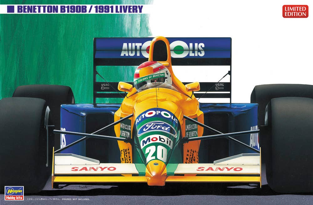 Hasegawa 1/24  BENETTON B190B 1991 LIVERY | 4967834207134