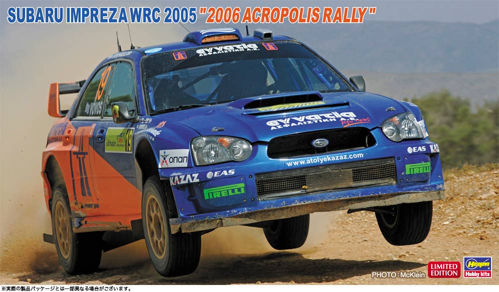 Hasegawa 1/24 SUBARU IMPREZA WRC 2005 2006 ACROPOLIS RALLY | 4967834207745