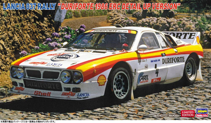 Hasegawa 1/24 LANCIA 037 RALLY DURIFORTE 1986 ERC DETAIL UP VERSION | 4967834207752
