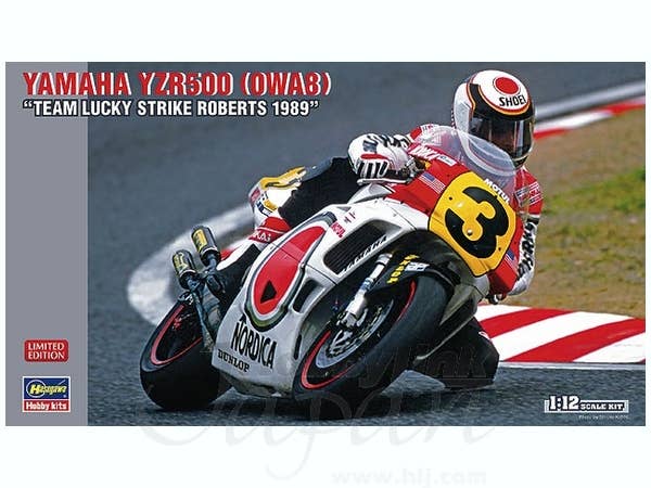 Hasegawa 1/12  YAMAHA YZR500 (0WA8) "TEAM LUCKY STRIKE ROBERTS 1989" | 4967834217102