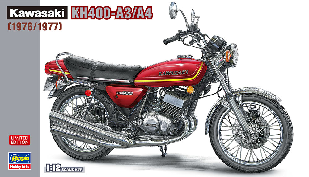 Hasegawa 1/12 Kawasaki KH400-A3/A4 1976 / 1977 | 4967834217201