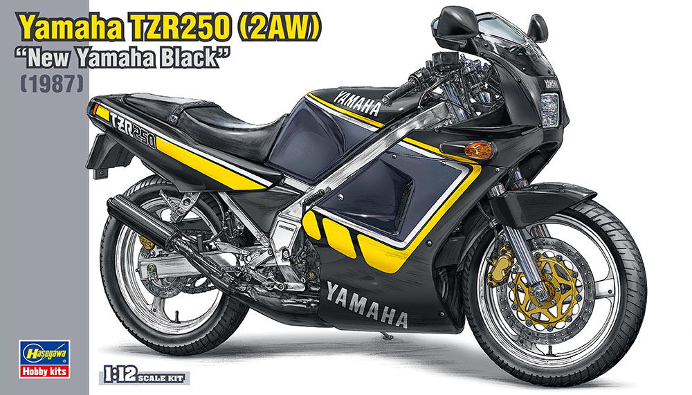 Hasegawa 1/12 Yamaha TZR250 (2AW) "New Yamaha Black" | 4967834217430