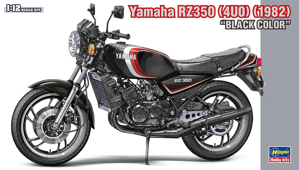 Hasegawa 1/12  Yamaha RZ350 (4U0) (1982) "BLACK COLOR" | 4967834217638