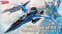 Hasegawa Macross Delta VF-31J Siegfried Hayate 1/72 Scale Model Kit | 4967834657298
