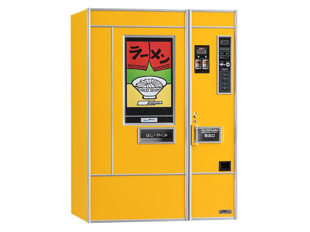 Hasegawa 1/12 Nostalgic Vending Machine (Ramen) | 4967834622029