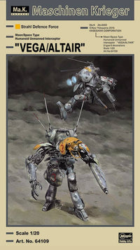 Hasegawa 1/20  Moon/Space Type Humanoid Unmanned Interceptor "VEGA/ALTAIR" | 4967834641099