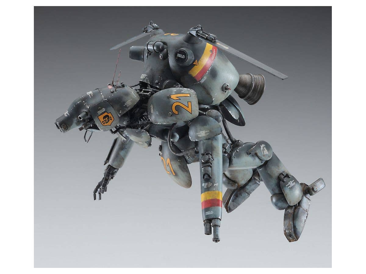 Hasegawa 1/20 Maschinen Krieger Ma.K. Schwarzer Hund W.H.J.131 Space Type Humanoid Unmanned Interceptor GroBer Hund | 4967834641235