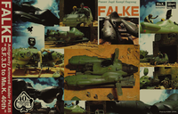 Hasegawa 1/20 Maschinen Krieger Ma.K. Antigravity Armored Raider Pkf.85 Falke "Ma.K. 40Th Anniversary" | 4967834641259