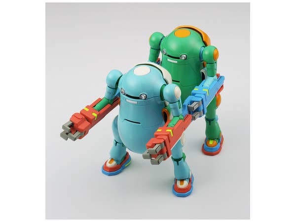 Hasegawa 1/35 Mechatrowego No. 6 'Light Green & Green' Power Arms Limited Edition | 4967834647527