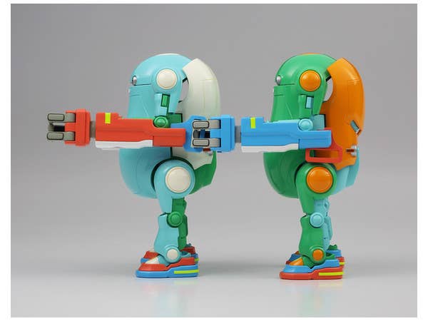 Hasegawa 1/35 Mechatrowego No. 6 'Light Green & Green' Power Arms Limited Edition | 4967834647527