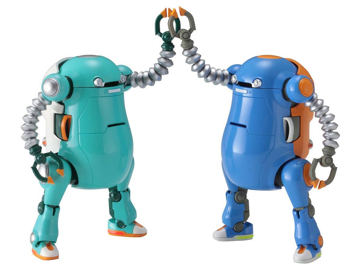 Hasegawa 1/35 MechatroWeGo No.15 Hello WeGo 'Satoru & Akira' (Two kits in the box) | 4967834647831