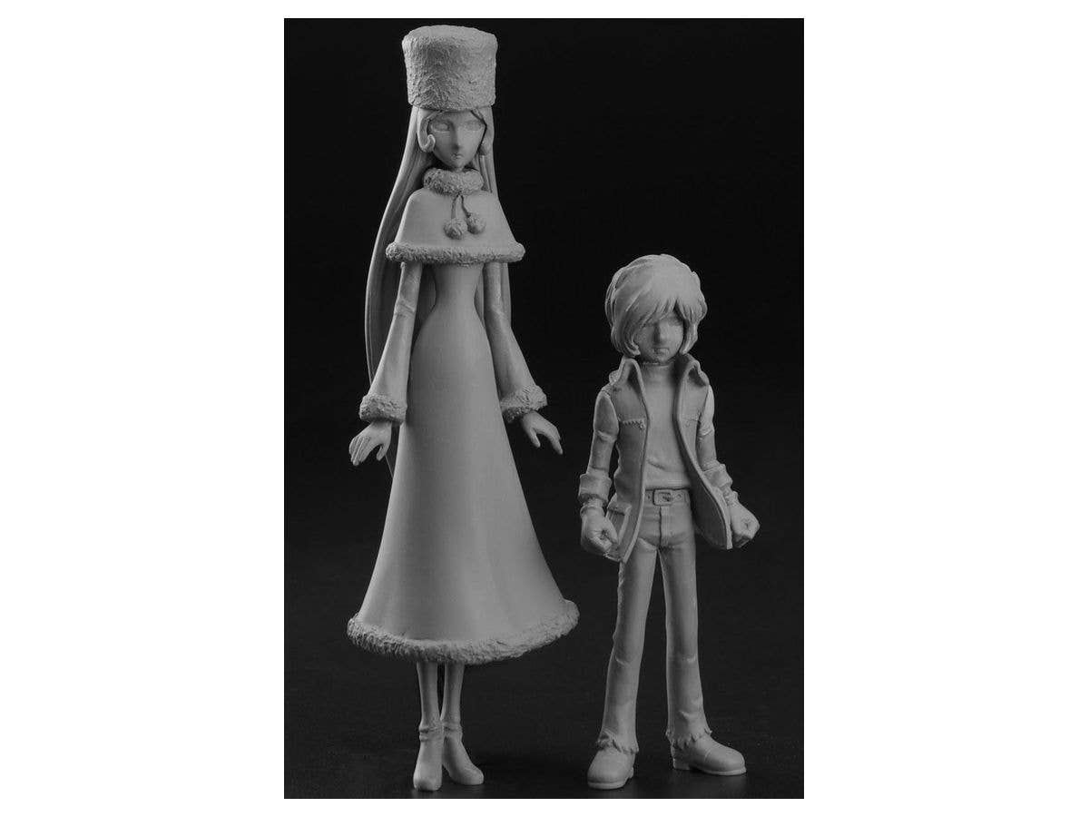 Hasegawa 1/20 [Galaxy Express 999] Maetel & Tetsuro Hoshino (Two Kits In The Box) | 4967834647893