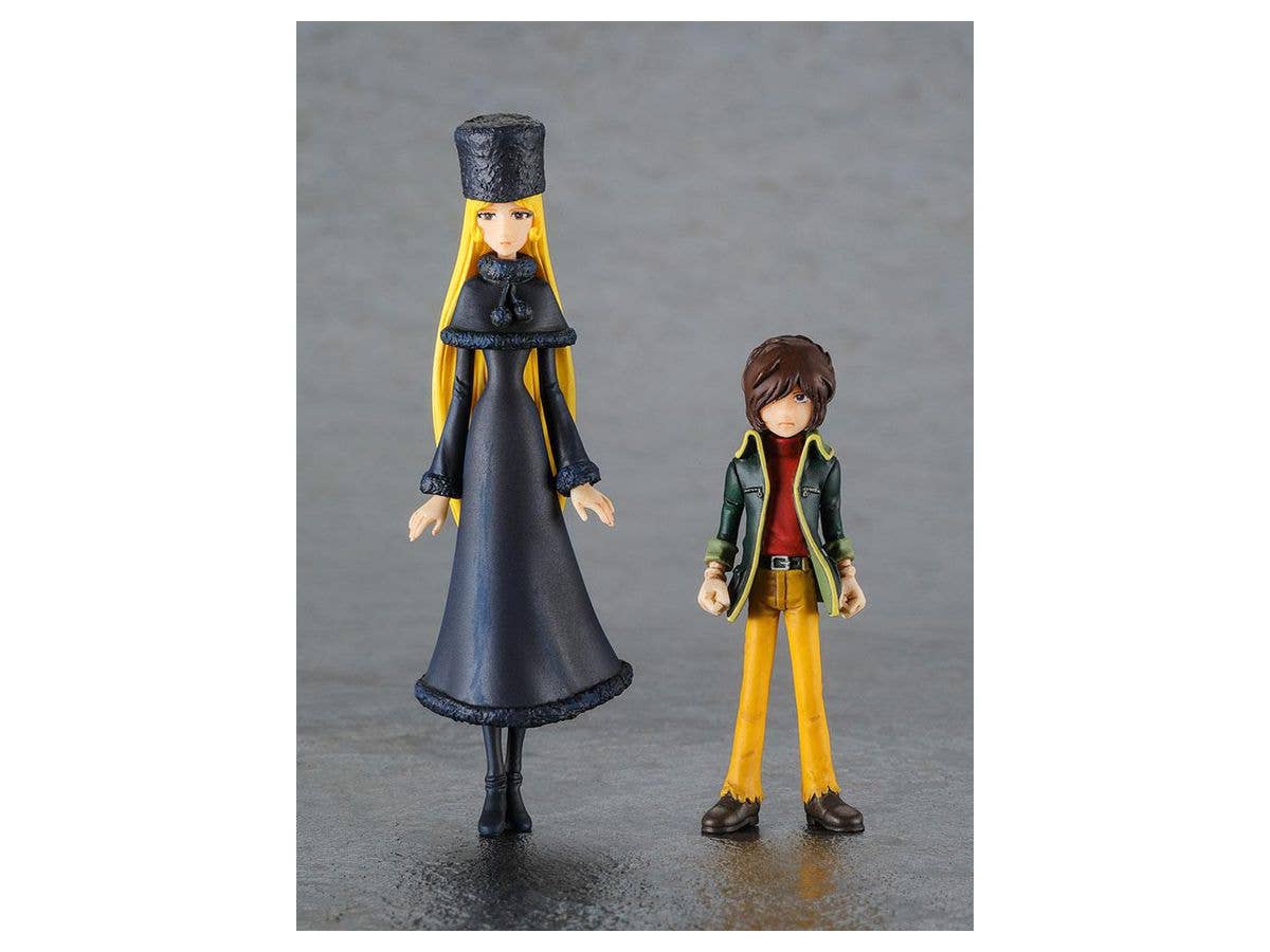 Hasegawa 1/20 [Galaxy Express 999] Maetel & Tetsuro Hoshino (Two Kits In The Box) | 4967834647893
