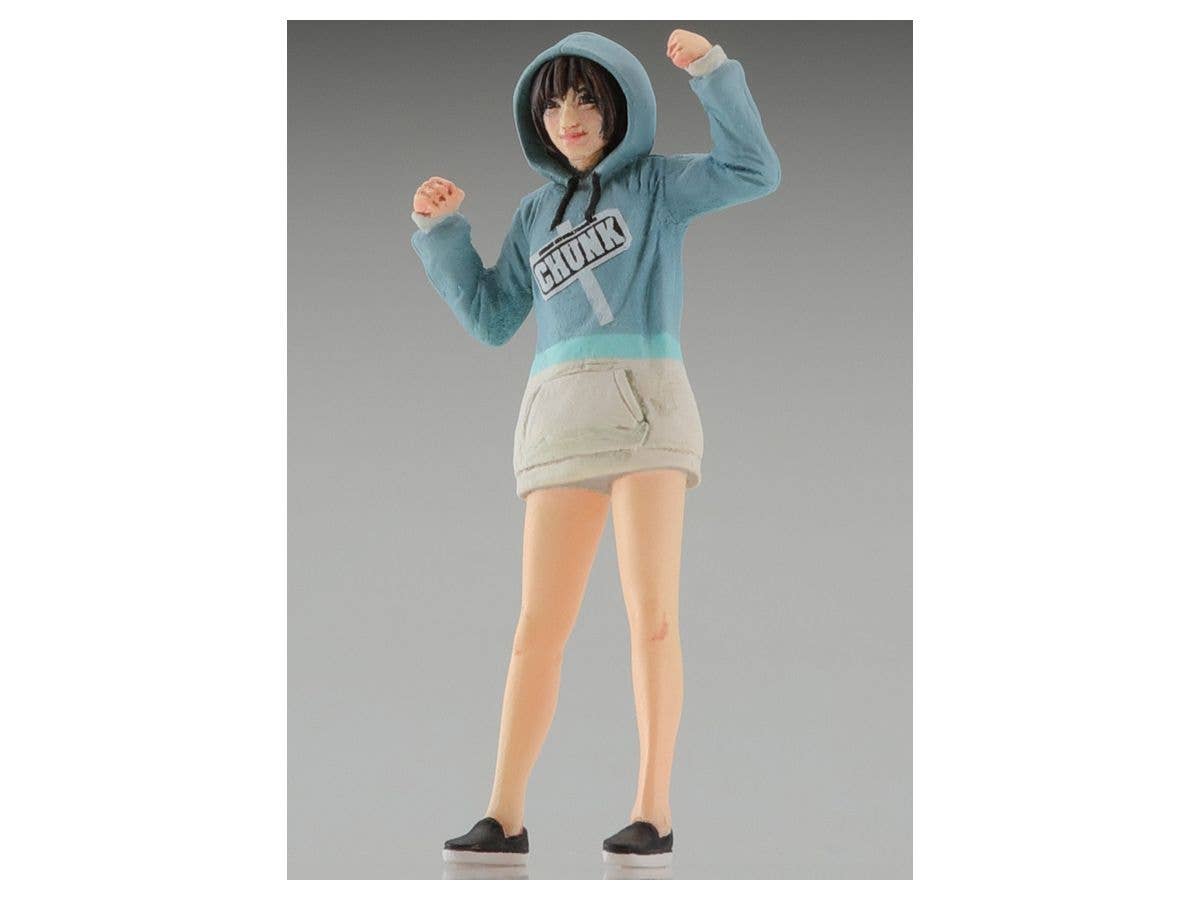 Hasegawa 1/35 Mechatrochunk No.02 "Grayish Mint" + Support Girl | 4967834647930