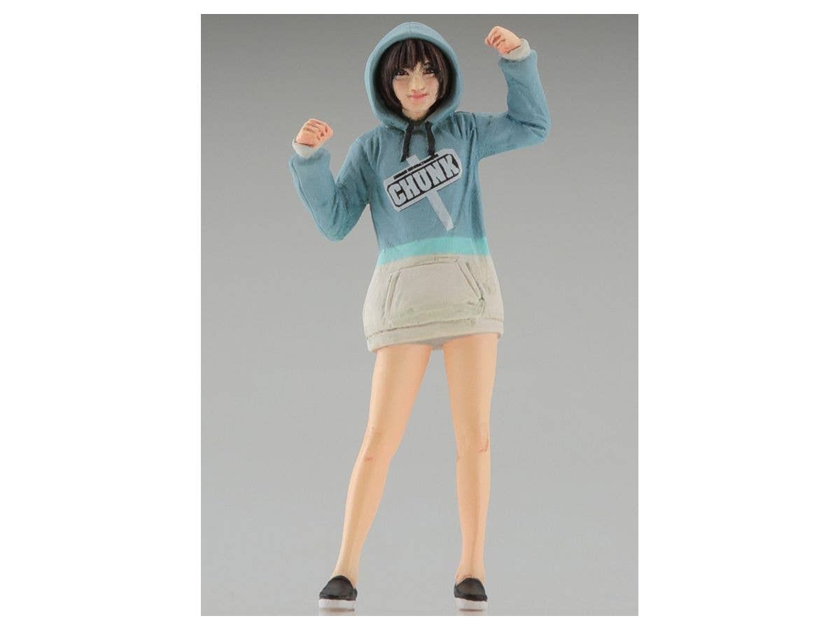Hasegawa 1/35 Mechatrochunk No.02 "Grayish Mint" + Support Girl | 4967834647930