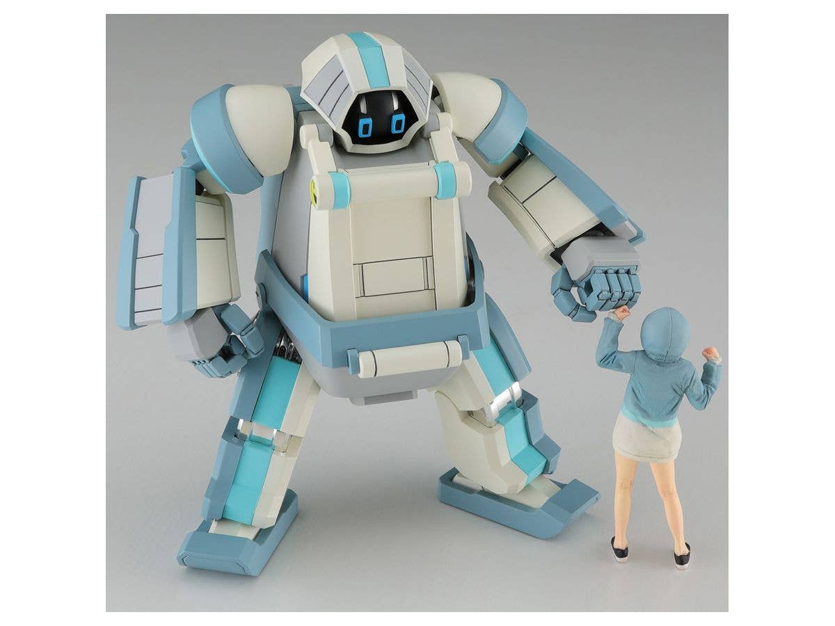 Hasegawa 1/35 Mechatrochunk No.02 "Grayish Mint" + Support Girl | 4967834647930