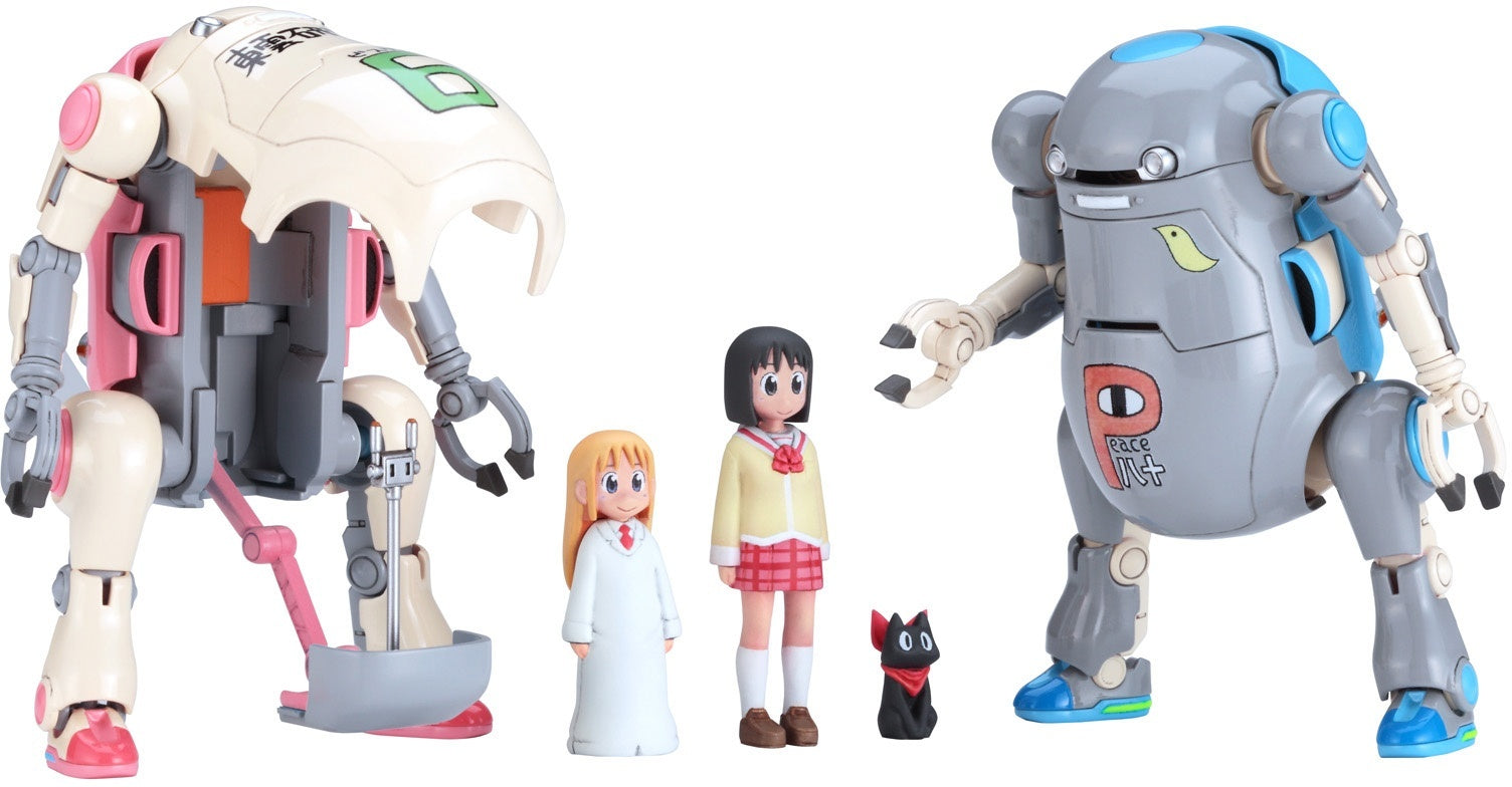Hasegawa 1/35 MechatroWeGo No.18 “Warm & Cool”［Shinonome Laboratory］ + Bonus Sticker   (Two kits in the box)(4967834647961)