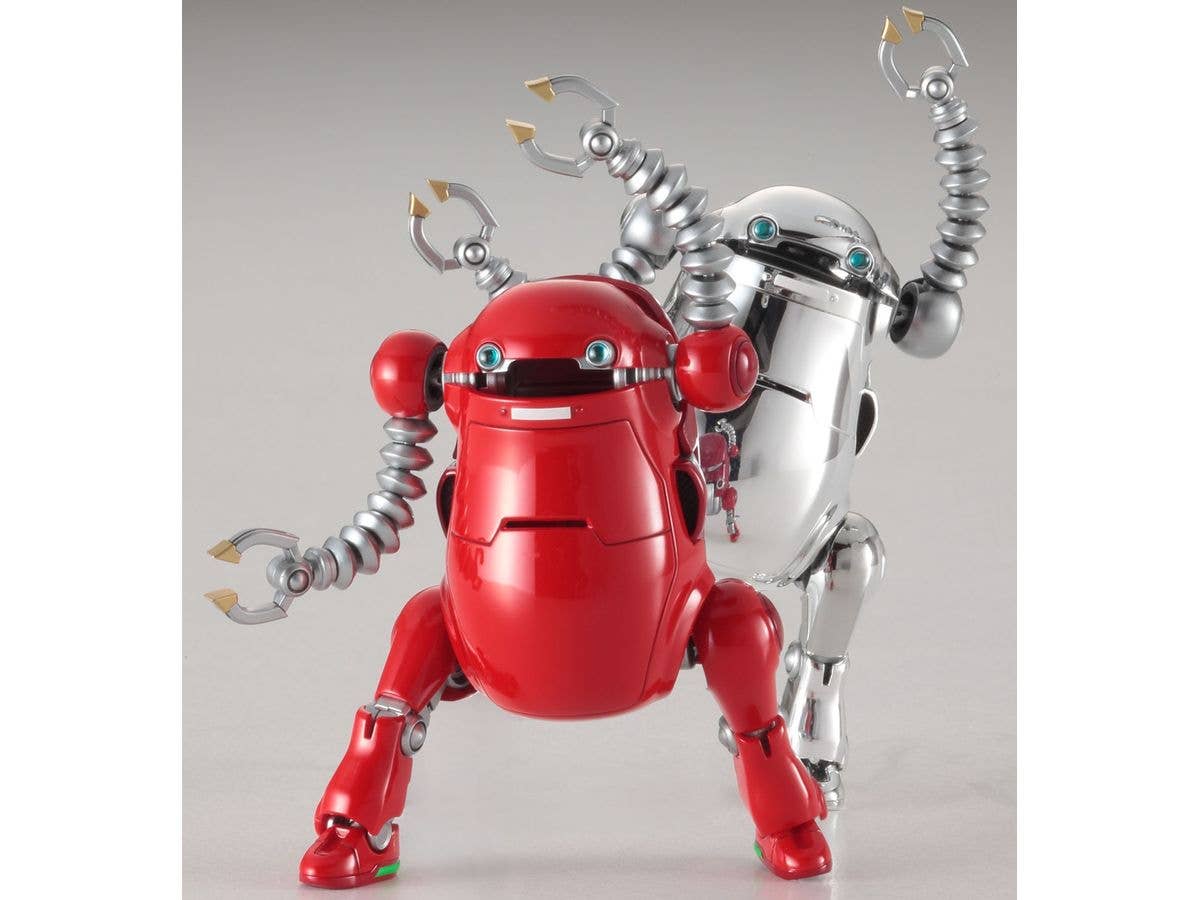 Hasegawa 1/35 Mechatrowego No.20 Old Type “Red & Silver” (2 Kits In The Box) | 4967834648012