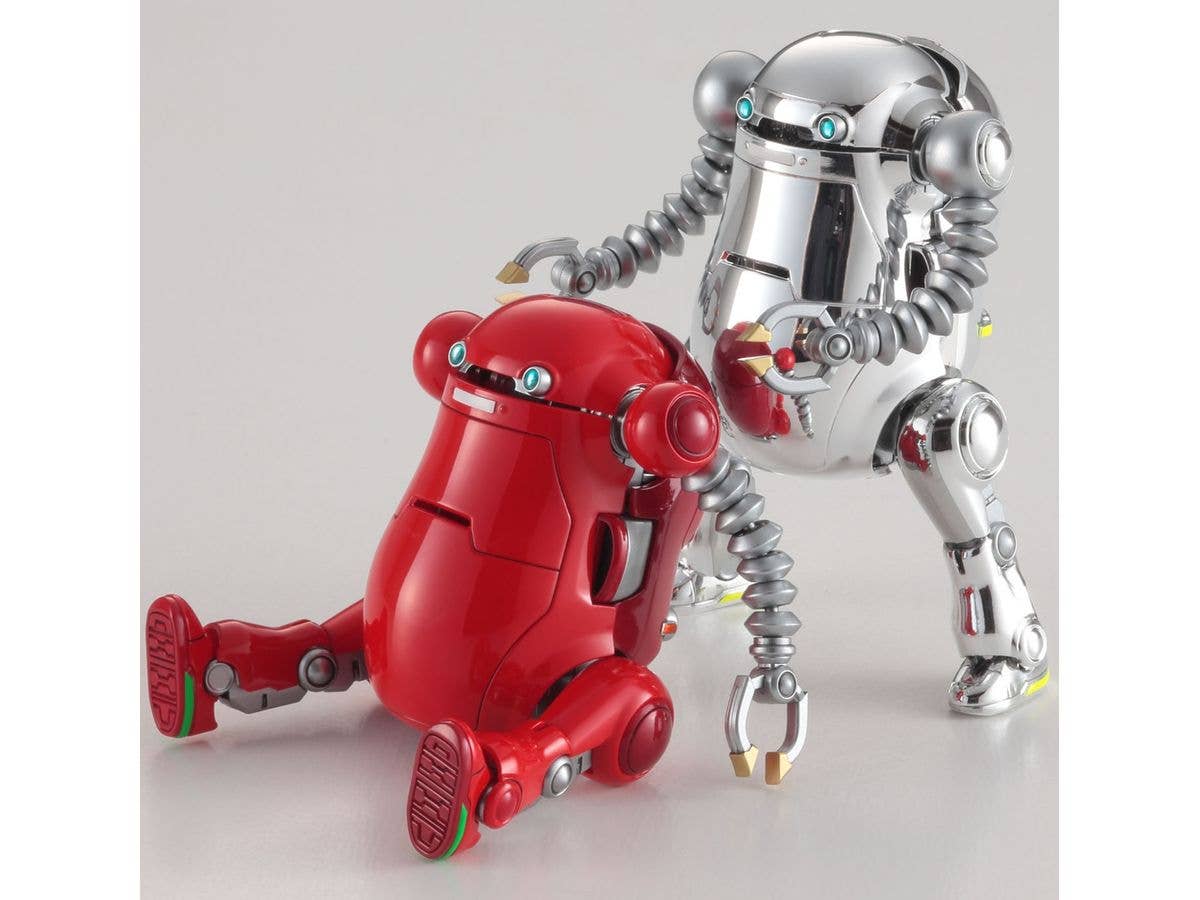 Hasegawa 1/35 Mechatrowego No.20 Old Type “Red & Silver” (2 Kits In The Box) | 4967834648012