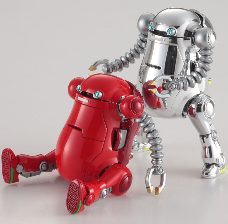 Hasegawa 1/35 Mechatrowego No.20 Old Type “Red & Silver” (2 Kits In The Box)