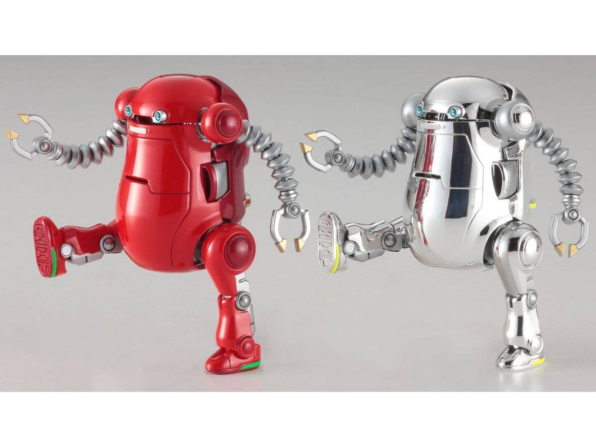 Hasegawa 1/35 Mechatrowego No.20 Old Type “Red & Silver” (2 Kits In The Box) | 4967834648012